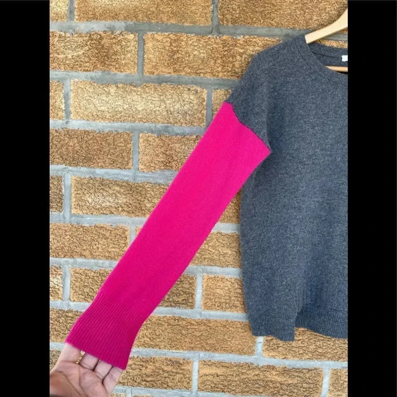 Duffy color block sweater 100% cashmere size XS - Picture 4 of 8